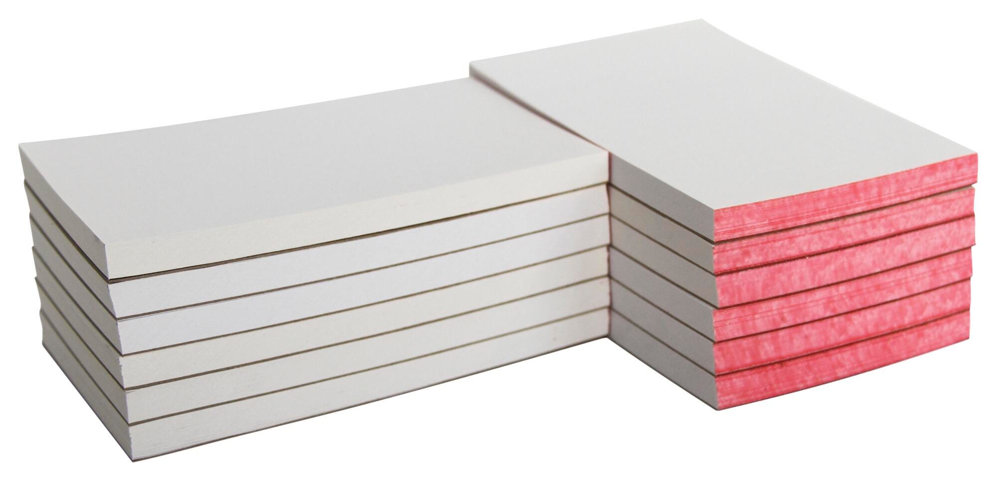 School Smart Scratch Pad, 3 x 5 Inches, 100 Sheets, White